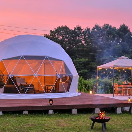 Glamping Resort Varie Fujikawaguchiko Eksteriør bilde