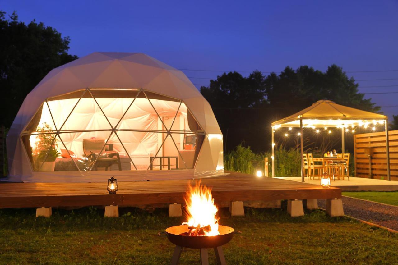 Glamping Resort Varie Fujikawaguchiko Eksteriør bilde