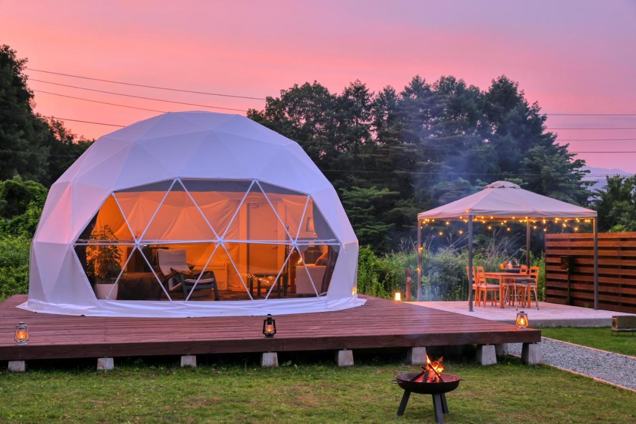 Glamping Resort Varie Fujikawaguchiko Eksteriør bilde