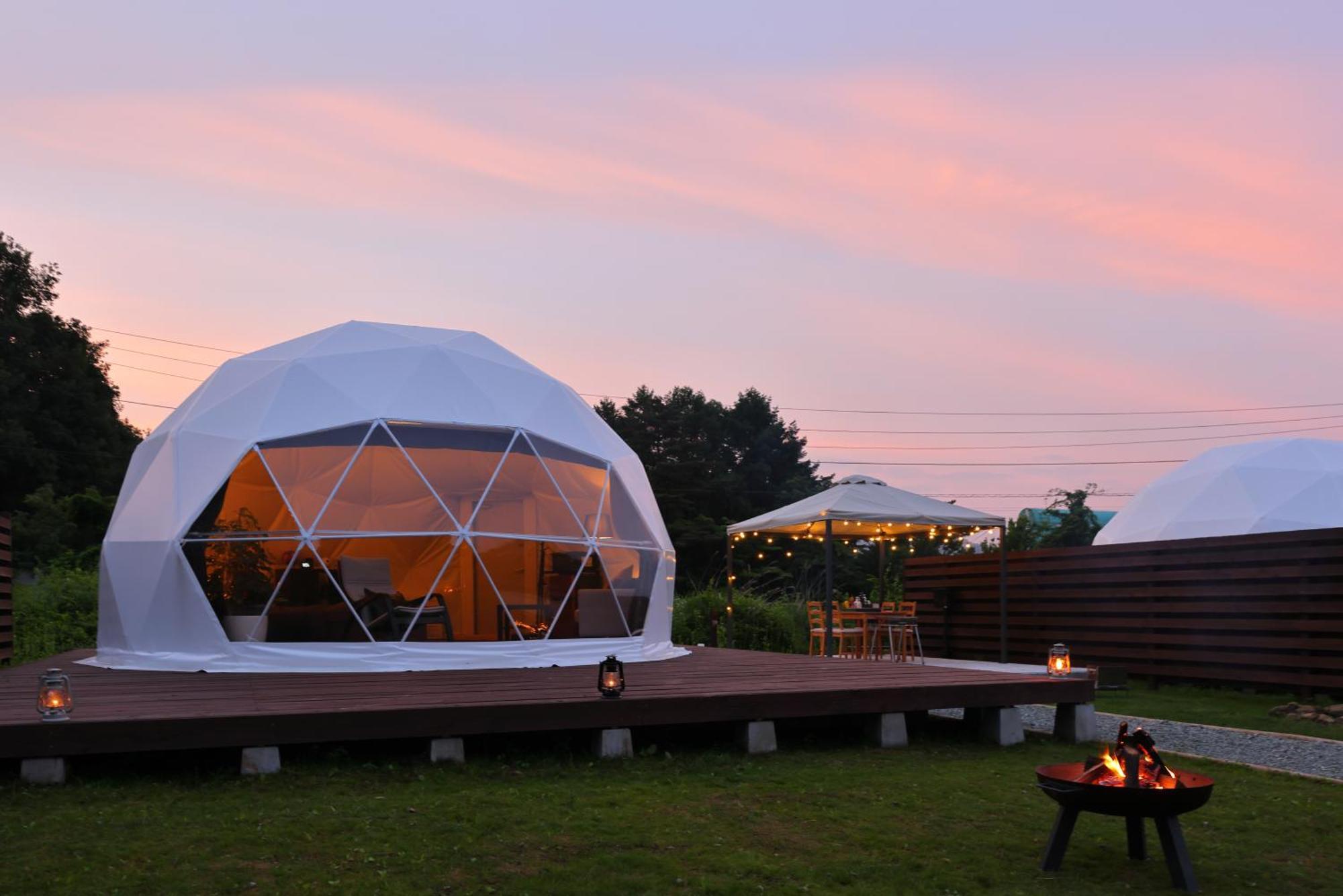 Glamping Resort Varie Fujikawaguchiko Eksteriør bilde